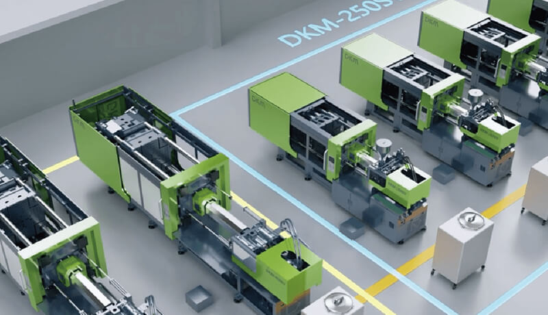 888官网智能注塑出产线